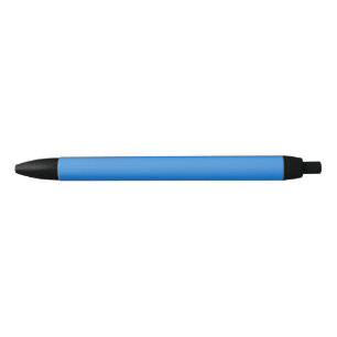 Stylo Noir Bleu De France Bleu Couleur Solide Personnalisable