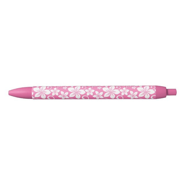 STYLO NOIR BLEU HAWAII (ROSE) (Devant)