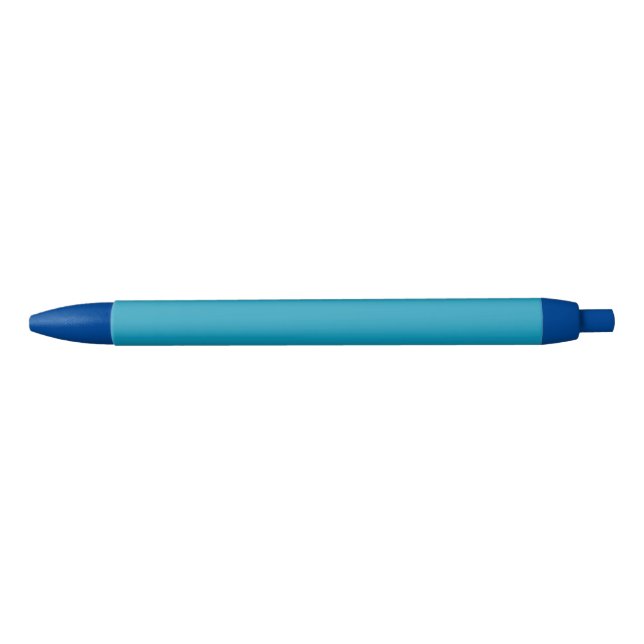 Stylo Noir Bleu-vert (couleur solide) (Devant)