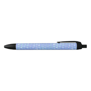 Stylo Noir Bleu Violet Tendances Triangles Géométrique