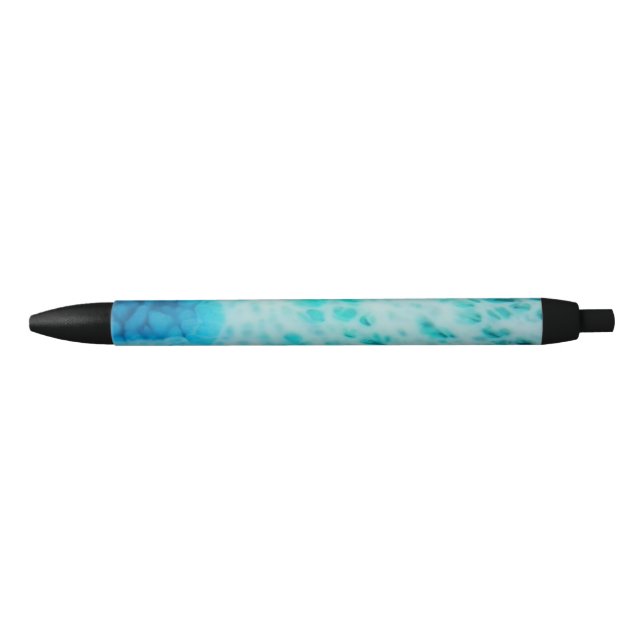 Stylo Noir Blue Crush - Abstract Coastal Artwork  (Devant)