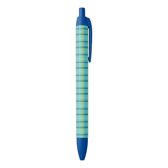 Stylo Noir Blue Plaid par Shirley Taylor (Bas (Vertical))