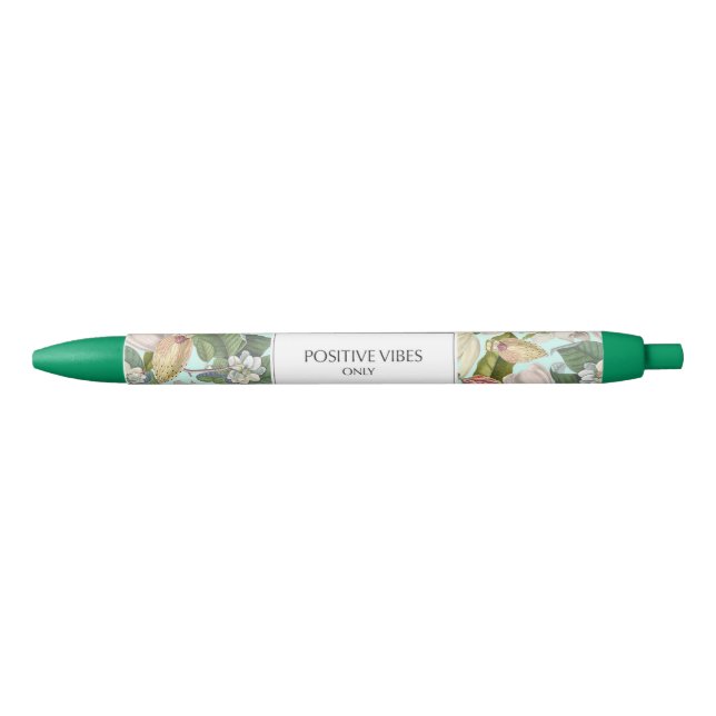 Stylo Noir Bolígrafo diseño Magnolias (Devant)
