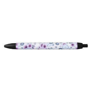 Stylo Noir bombe à fleurs 4