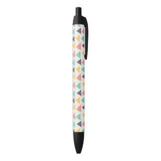 Stylo Noir Bon escargot sur les triangles