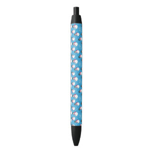 Stylo Noir bonhomme de Noël
