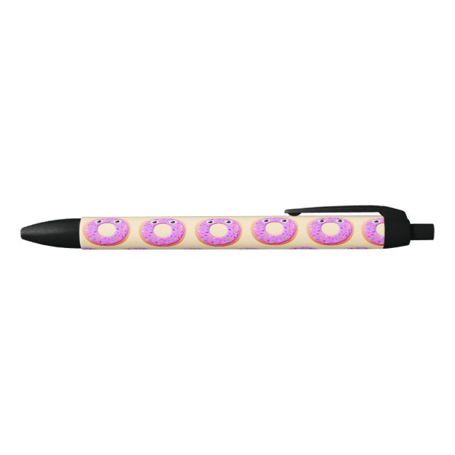Stylo Noir Bouillie Avec Yeux Et Dessin D'Arrosage (Haut)