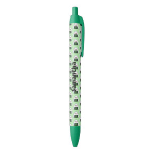 Stylo Noir Boule japonaise de riz Onigiri