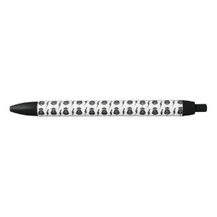 Stylo Noir Boulons de marteau et de foudre de Thor