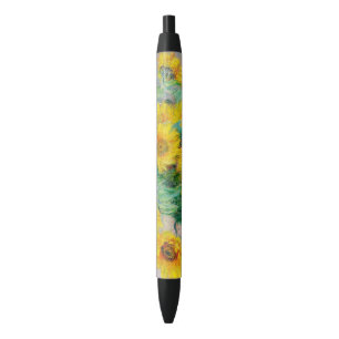 Stylo Noir Bouquet de tournesols Claude Monet
