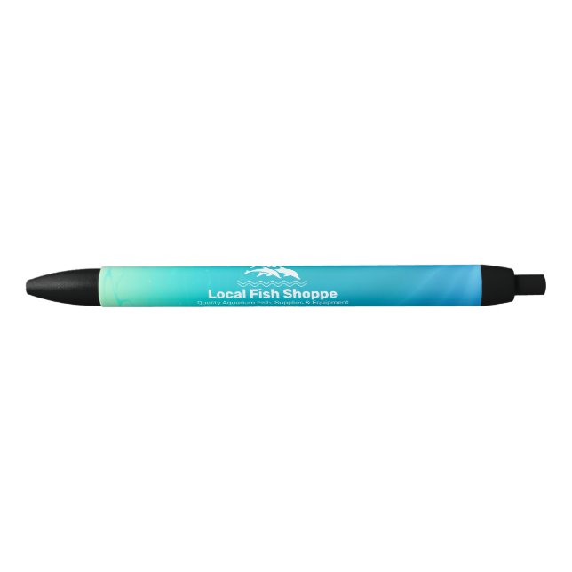 Stylo Noir Boutique Dolphin, Aquarium Poisson (Devant)