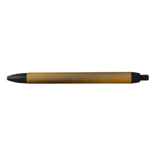 Stylo Noir Bronze Brossé Faux Élégant