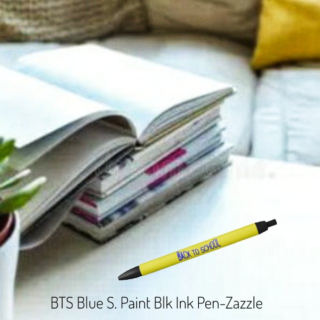 Stylo Noir BTS Blue S Paint (Créateur téléchargé)