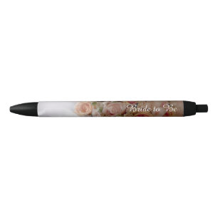 Stylo Noir Cadeau floral de douche de mariage pour future mar