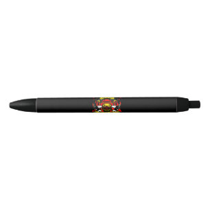 Stylo Noir Cadeau pompier   Certaines Personnes M'Appelent Po