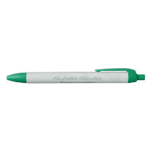 Cadeau promotionnel d'affaires vert élégant modern