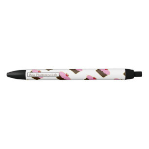 Stylo Noir Cadeaux thématiques de la fraise personnalisée