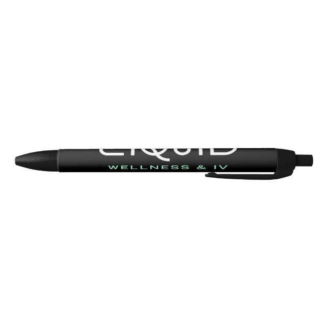 Stylo Noir Cahier Liquid Wellness & IV - Noir (Bas)