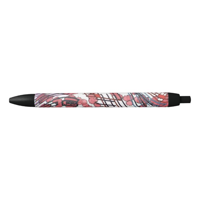Stylo Noir Caillé (Devant)
