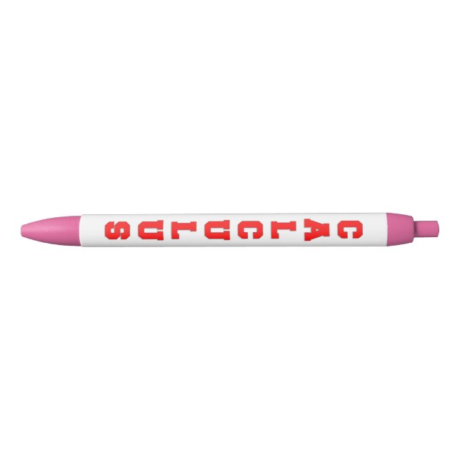 Stylo Noir Calculer (Devant)