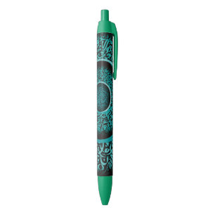Stylo Noir calligraphie arabe 3d
