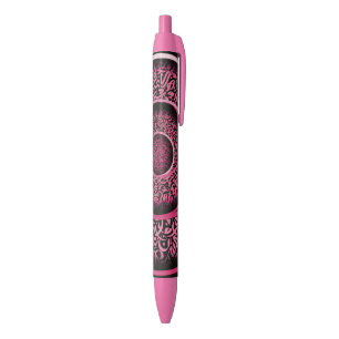 Stylo Noir calligraphie arabe 3d