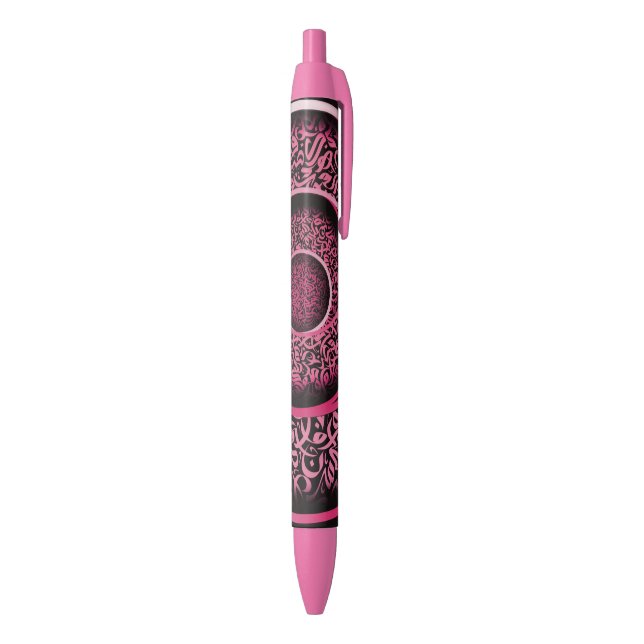 Stylo Noir calligraphie arabe 3d (Bas (Vertical))