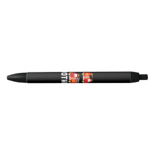 Stylo Noir Camion de pompiers pour garçons Thème des pompiers