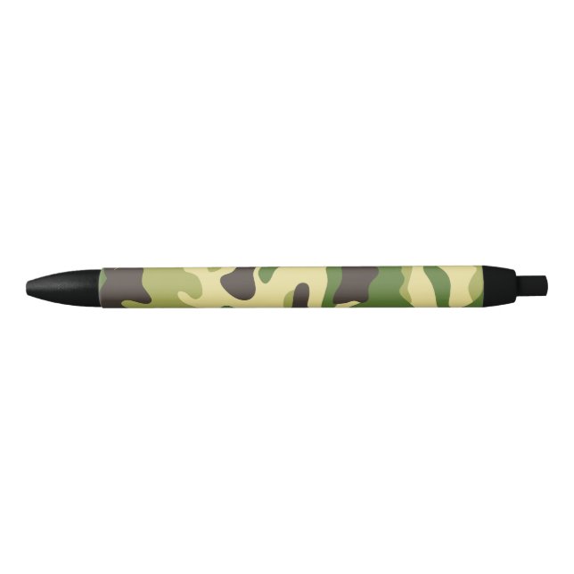 Stylo Noir Camouflage (Devant)