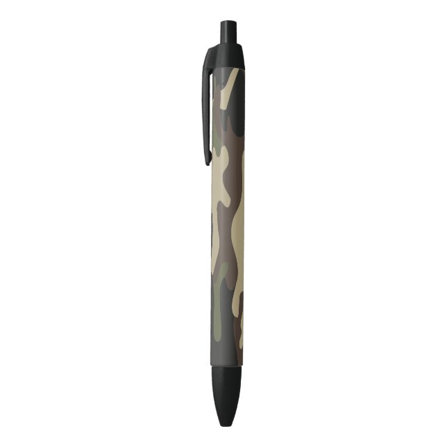 Stylo Noir Camouflage (Haut (Vertical))
