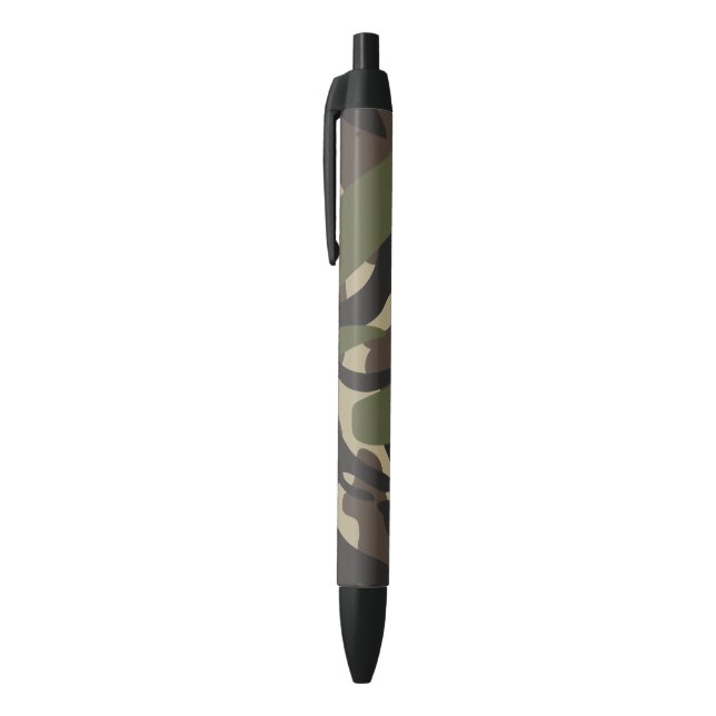 Stylo Noir Camouflage de l'armée  (Haut (Vertical))