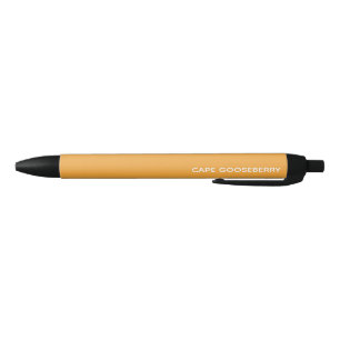 Stylo Noir Cape Gooseberry yellow color name