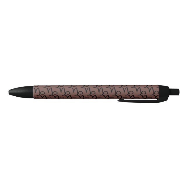 Stylo Noir Capricorne (Bas)