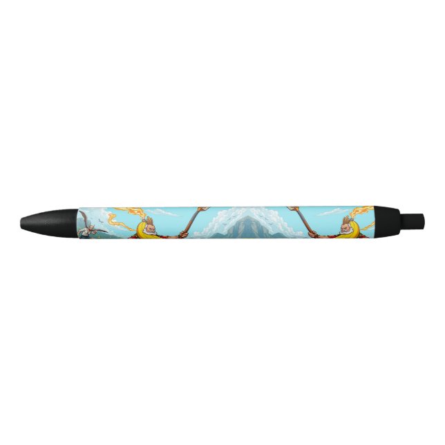 Stylo Noir Capteur de bananes (Devant)