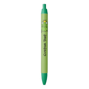 Stylo Noir Caricature de grenouille