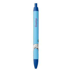 Stylo Noir Caricature pour chien dalmate