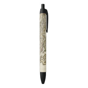 Stylo Noir Carte grecque antique