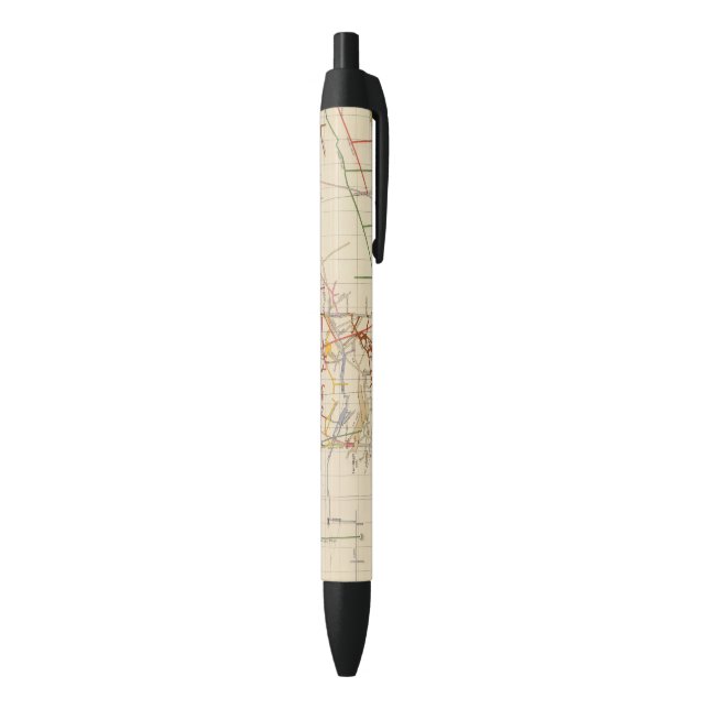 Stylo Noir Cartes de mine de Comstock numéro IV (Bas (Vertical))