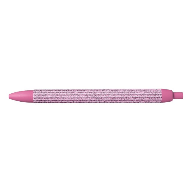 Stylo Noir Casual Pink Corduroy Stripe Pattern (Devant)