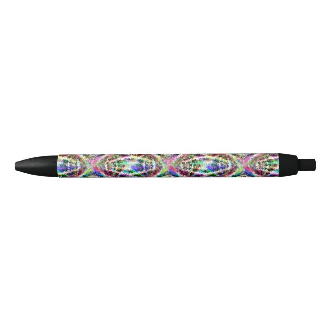 Stylo Noir catastrophe de roquettes (Devant)