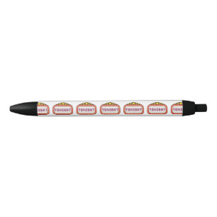 Stylo Noir Ce soir Marque Théâtre de cinéma