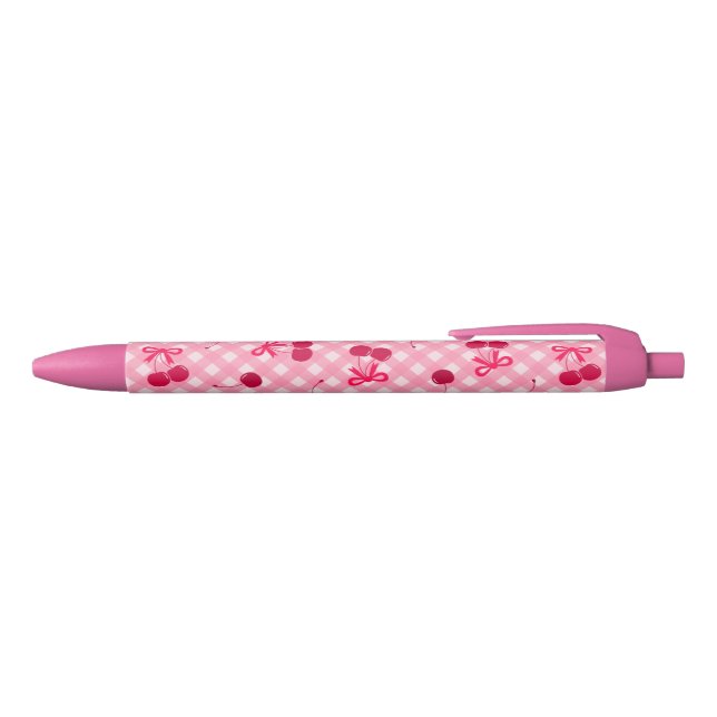 Stylo Noir Cerises (Haut)