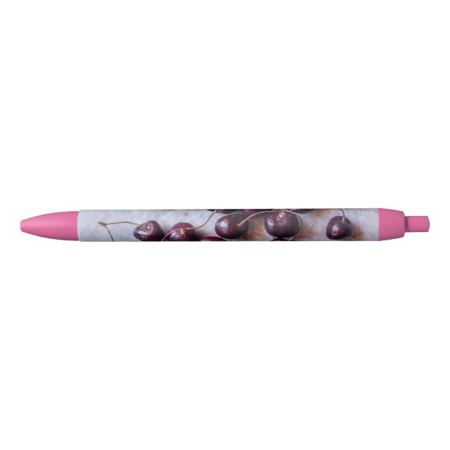 Stylo Noir Cerises (Devant)