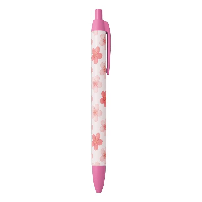 Stylo Noir Cerisier en fleurs (Bas (Vertical))