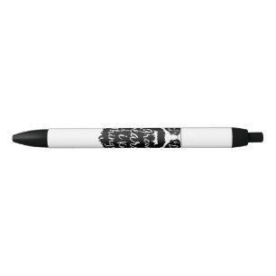 Stylo Noir C'est ce que je fais je cultive une barbe et je sa