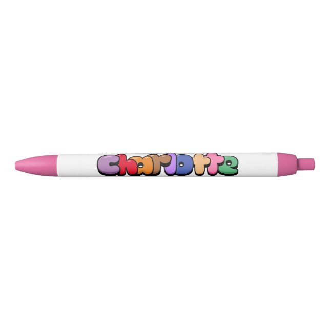 Stylo Noir Charlotte (Devant)