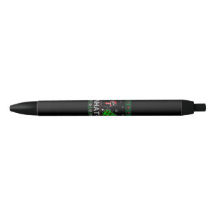 Stylo Noir Chat Ce Chat Noir Drôle Poussant Arbre De Noël