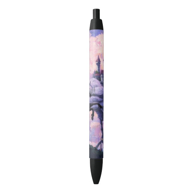 Stylo Noir Château Licorne (devant Vertical)
