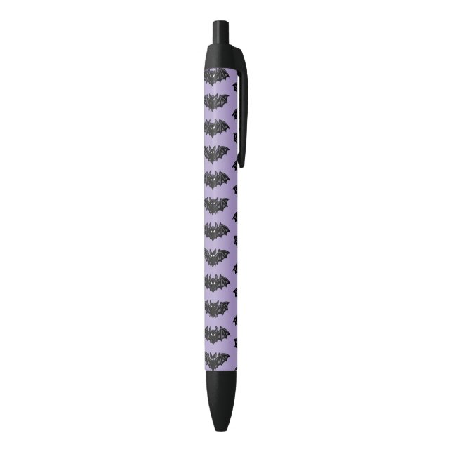 Stylo Noir Chauves-souris (Bas (Vertical))