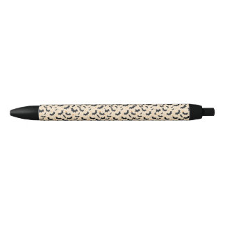 Stylo Noir chauves-souris d'Halloween